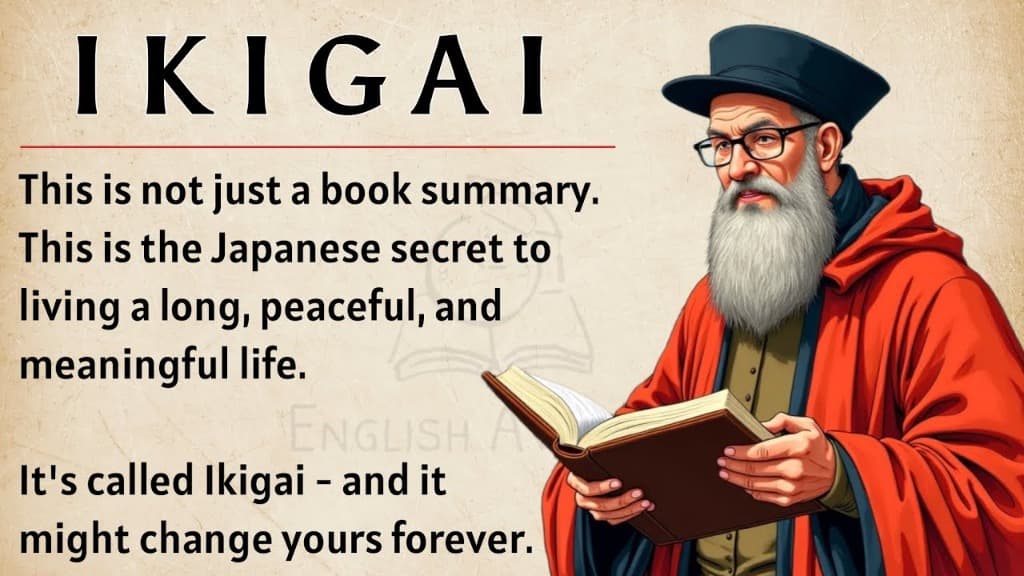 IKIGAI Book Summary Secret to Long Life